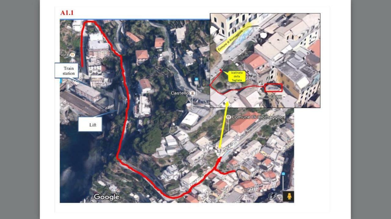 Appartamento Chic Riomaggiore 5 Terre Eksteriør bilde